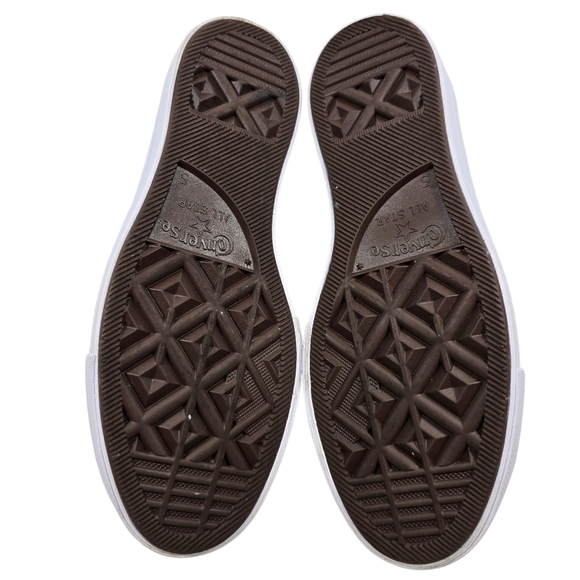 Converse Women's CTAS Hi Top Lift Petite Petals/Black Platform Sneakers, Size 7 - Picture 10 of 12